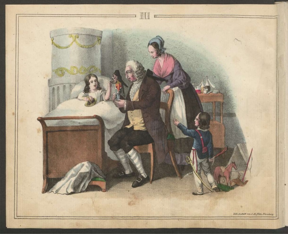 Иллюстрации Peter Carl Geissler, 1840-е гг., Нюрнберг,