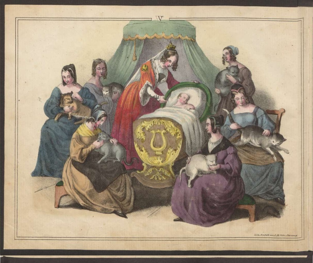 Иллюстрации Peter Carl Geissler, 1840-е гг., Нюрнберг,