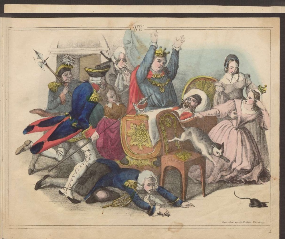Иллюстрации Peter Carl Geissler, 1840-е гг., Нюрнберг,