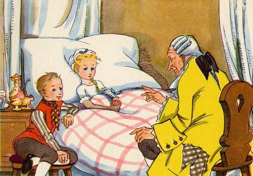Иллюстрации Ники Гольц. Набор из 12 открыток 1973 г.; Изд-во: М.: Советский художник