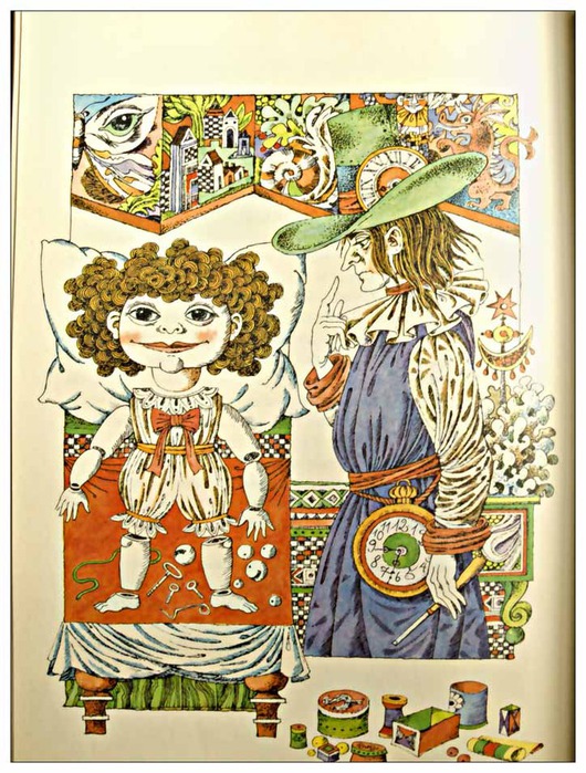 Иллюстрации Eva Johanna Rubin, ГДР, 1976 г.