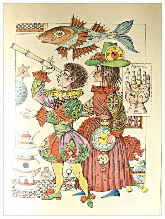 Иллюстрации Eva Johanna Rubin, ГДР, 1976 г.