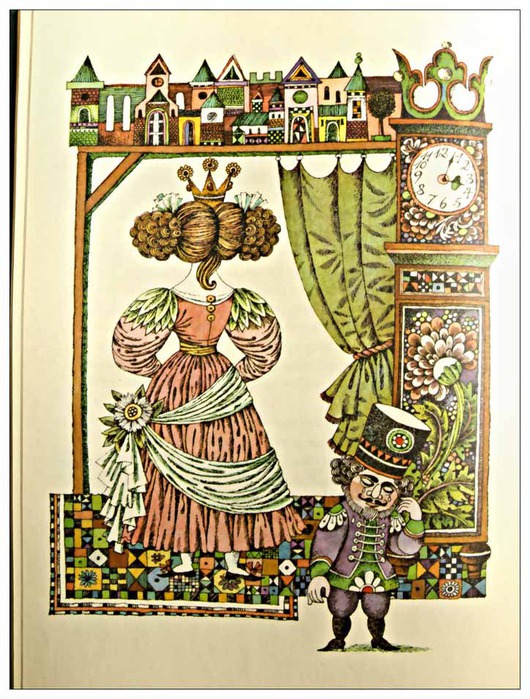 Иллюстрации Eva Johanna Rubin, ГДР, 1976 г.