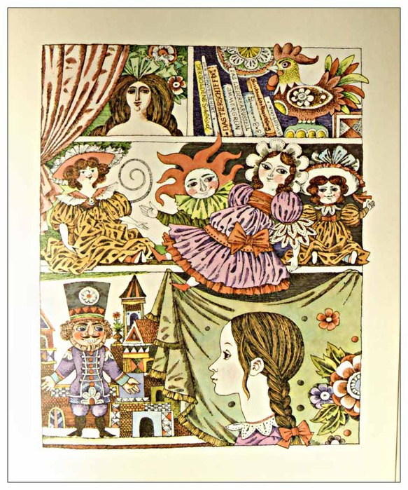 Иллюстрации Eva Johanna Rubin, ГДР, 1976 г.