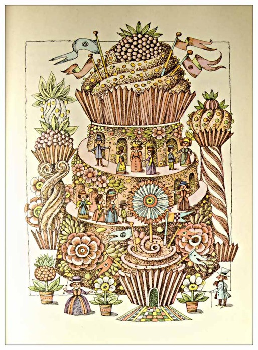 Иллюстрации Eva Johanna Rubin, ГДР, 1976 г.