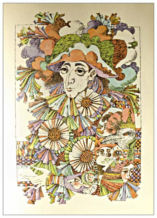 Иллюстрации Eva Johanna Rubin, ГДР, 1976 г.