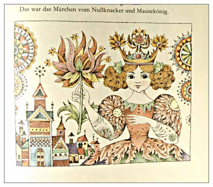 Иллюстрации Eva Johanna Rubin, ГДР, 1976 г.