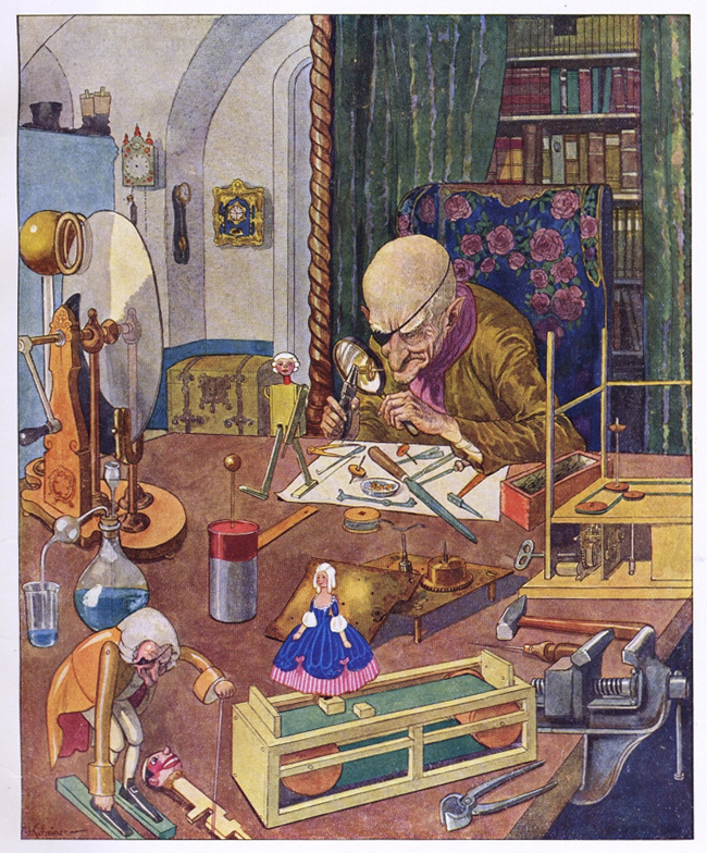 Иллюстрации Artus Scheiner, Чехия, 1924 г.